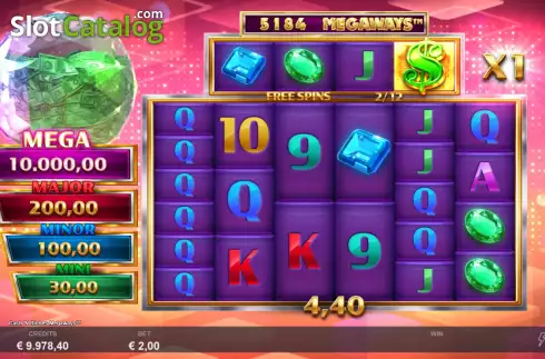 Скрин7. Cash 'N Riches Megaways слот