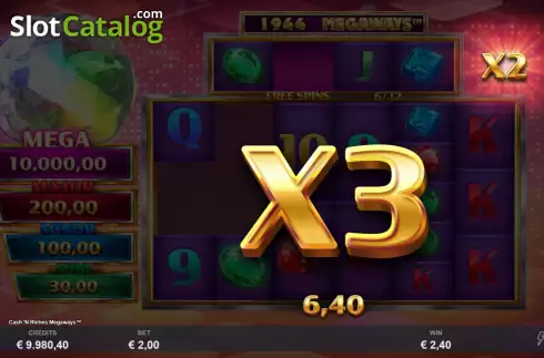 Скрин8. Cash 'N Riches Megaways слот