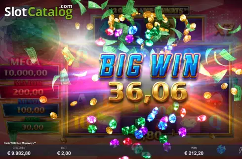 Скрин9. Cash 'N Riches Megaways слот