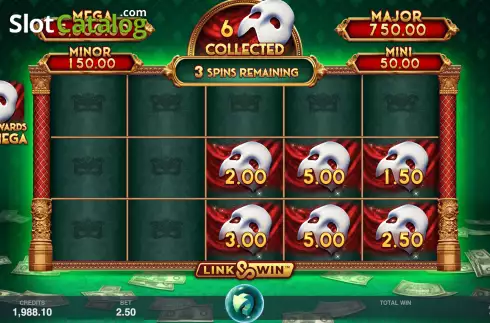 Скрин6. The Phantom of the Opera Link and Win слот