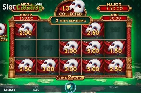 Скрин7. The Phantom of the Opera Link and Win слот