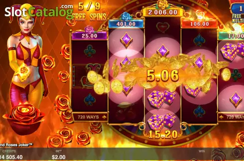 Скрин6. Fire and Roses Joker слот