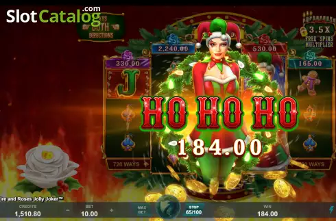Скрин7. Fire and Roses Jolly Joker слот