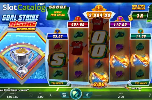Скрин5. Goal Strike Rising Rewards слот