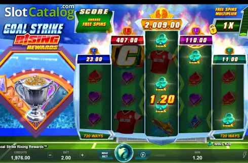 Скрин6. Goal Strike Rising Rewards слот