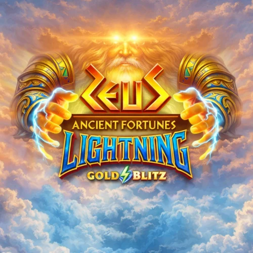 Ancient Fortunes Zeus Gold Blitz Lightning логотип
