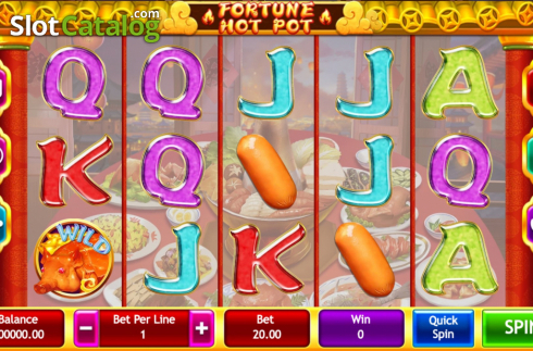 Скрин2. Fortune Hot Pot слот