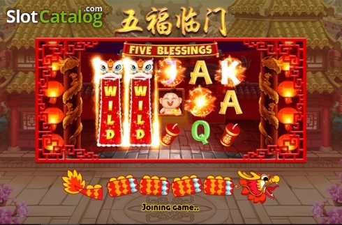 Скрин2. Five Blessings	(Triple Profits Games) слот