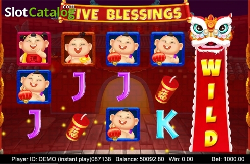 Скрин5. Five Blessings	(Triple Profits Games) слот