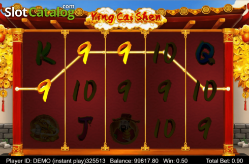 Скрин3. Ying Cai Shen (Triple Profits Games) слот