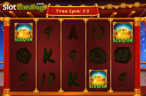 Скрин4. Ying Cai Shen (Triple Profits Games) слот