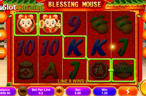 Скрин3. Blessing Mouse слот