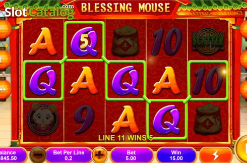 Скрин4. Blessing Mouse слот