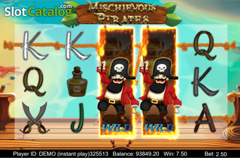 Скрин4. Mischievous Pirates слот