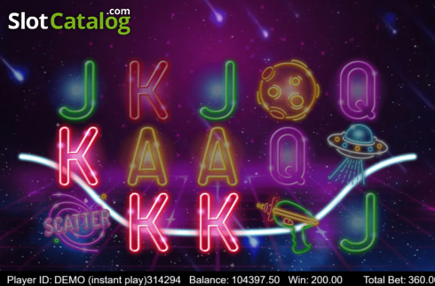 Скрин3. Space Galaxy слот