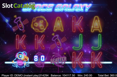 Скрин5. Space Galaxy слот
