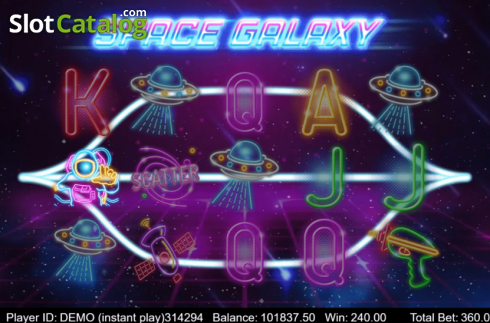 Скрин6. Space Galaxy слот