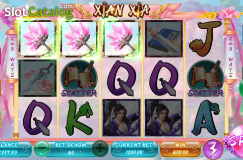 Скрин5. Xian Xia слот