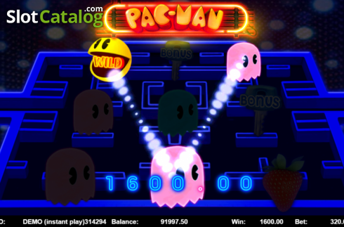 Скрин5. Pac-man (Triple Profits Games) слот