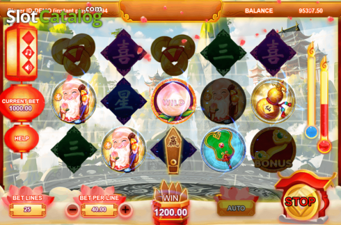 Скрин3. God of Fortune (Triple Profits Games) слот
