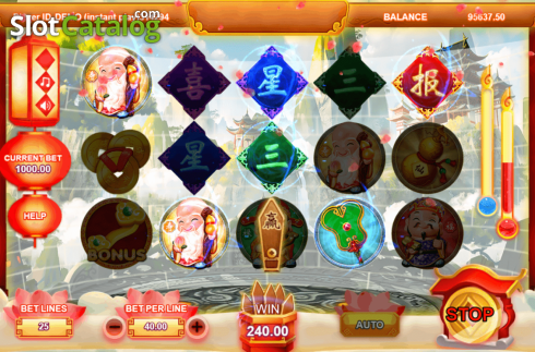 Скрин6. God of Fortune (Triple Profits Games) слот