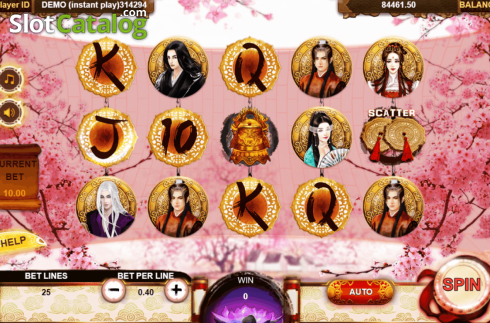 Скрин2. Eternal Love (Triple Profits Games) слот