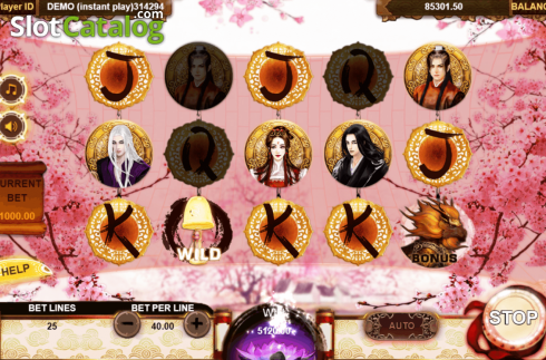 Скрин6. Eternal Love (Triple Profits Games) слот