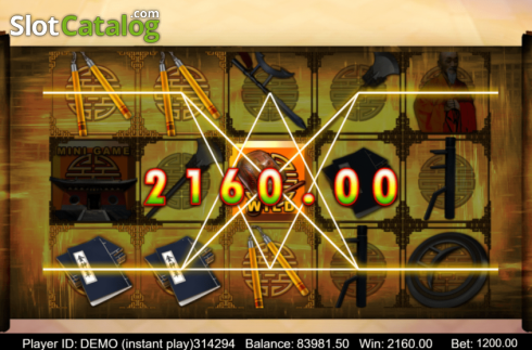 Скрин4. Shaolin (Triple Profits Games) слот