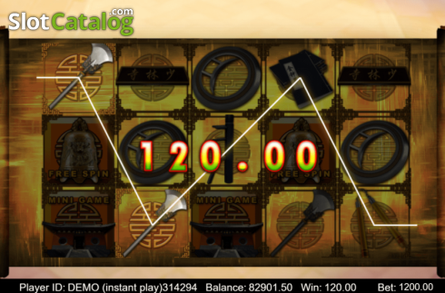 Скрин6. Shaolin (Triple Profits Games) слот
