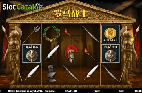Скрин2. Rome Warrior (Triple Profits Games) слот