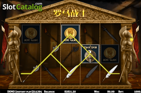 Скрин4. Rome Warrior (Triple Profits Games) слот