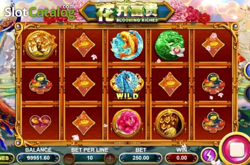 Скрин3. Blooming Riches (Triple Profits Games) слот
