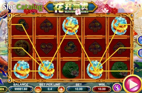 Скрин4. Blooming Riches (Triple Profits Games) слот