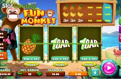 Скрин7. Fun Monkey слот