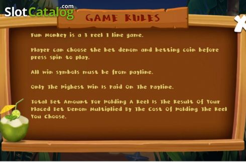 Скрин8. Fun Monkey слот