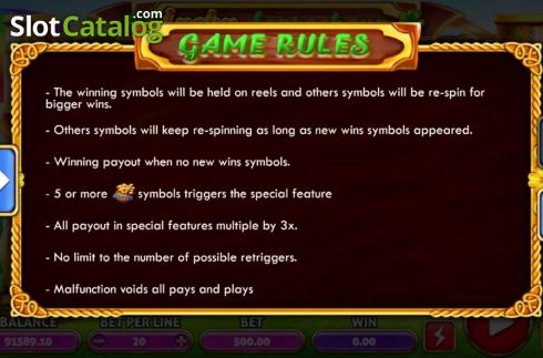 Скрин7. Lucky Leprechaun (Triple Profits Games) слот