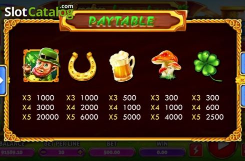 Скрин9. Lucky Leprechaun (Triple Profits Games) слот