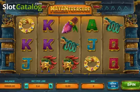Скрин2. Mayan Treasure слот