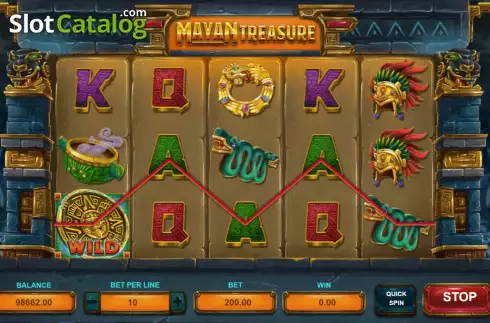 Скрин3. Mayan Treasure слот
