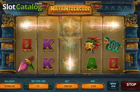 Скрин4. Mayan Treasure слот