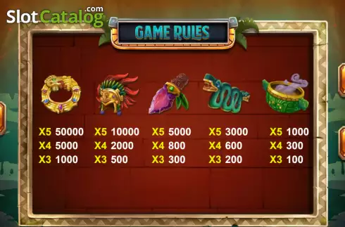 Скрин6. Mayan Treasure слот