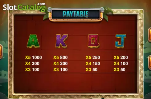 Скрин7. Mayan Treasure слот