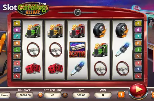 Скрин2. Highway Kings Deluxe слот