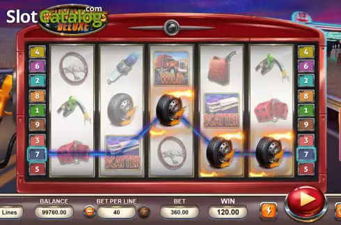 Скрин3. Highway Kings Deluxe слот