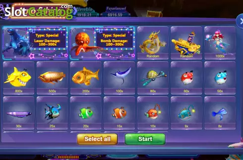 Скрин6. Godz Fishing слот
