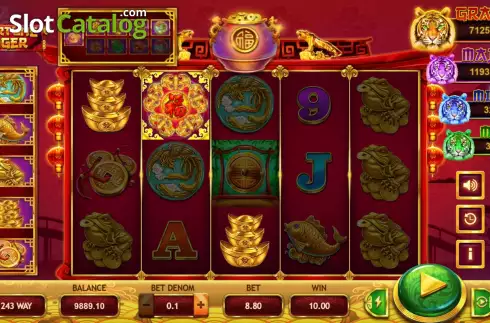 Скрин2. Fortune Tiger (Triple Profits Games) слот