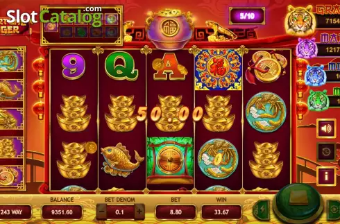 Скрин5. Fortune Tiger (Triple Profits Games) слот