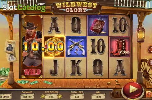 Скрин4. Wild West Glory слот