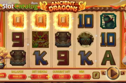Скрин3. Ancient Dragons слот