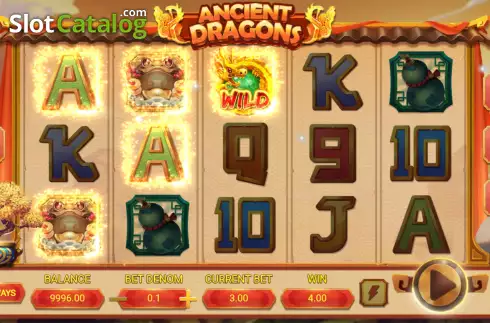 Скрин4. Ancient Dragons слот